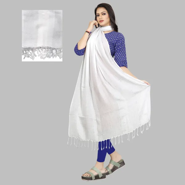 White_Airflow_Light_Daily_Scarf_For_Women