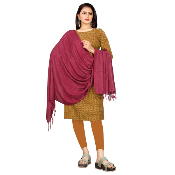Maroon_Airflow_Light_Daily_Scarf_For_Women