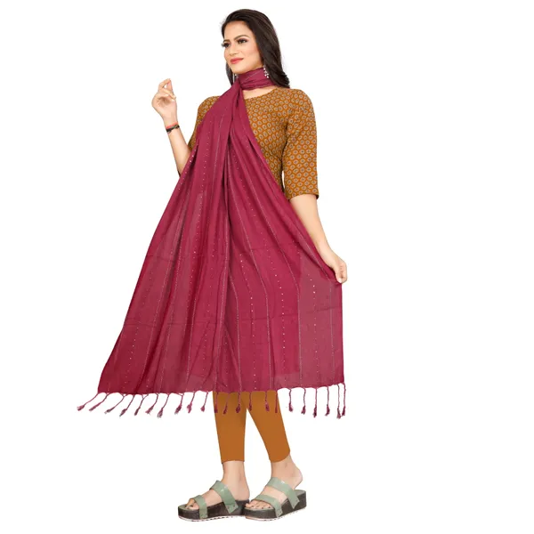 Maroon_Airflow_Light_Daily_Scarf_For_Women