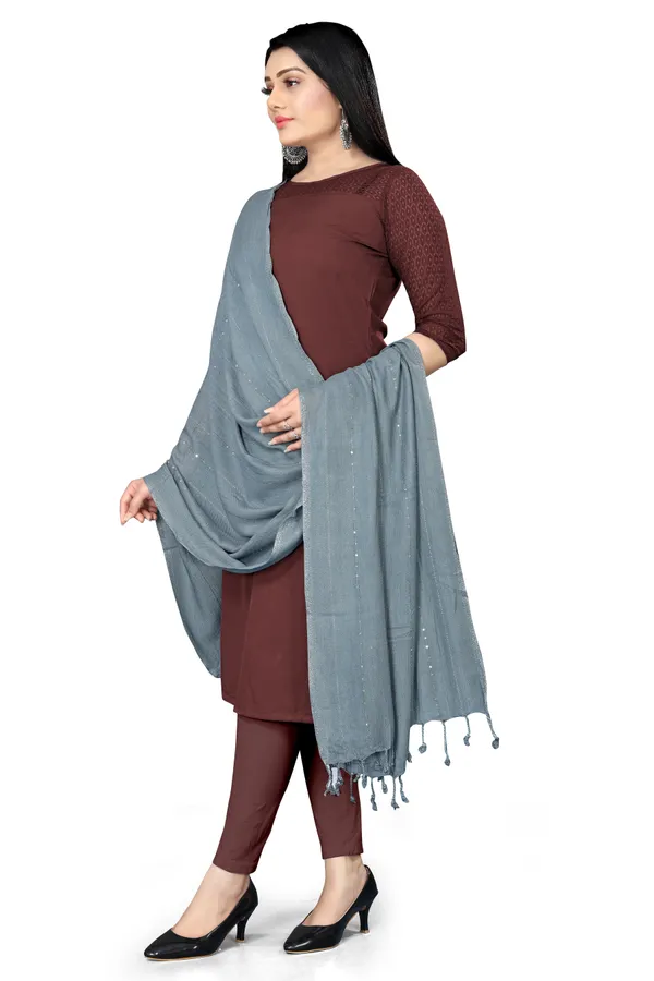 Gray_Airflow_Light_Daily_Scarf_For_Women