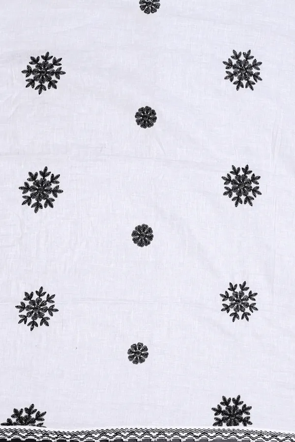White_Loomstyle_Cotton_Dupatta_For_Women