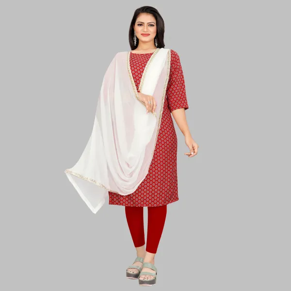White_Royal_Weave_Ethnic_Dupatta_For_Women