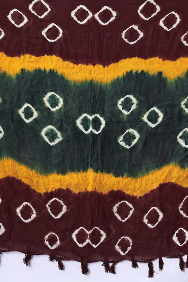 Maroon_&_Yellow_&_Green_Everyday_Comfort_Cotton_Dupatta_For_Women