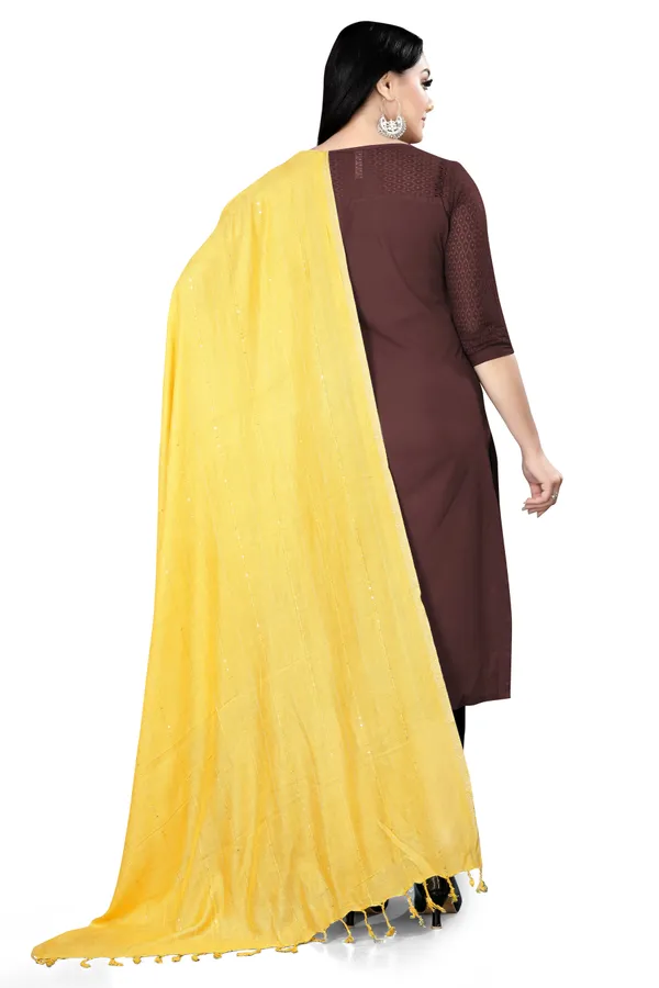 Yellow_Airflow_Light_Daily_Scarf_For_Women