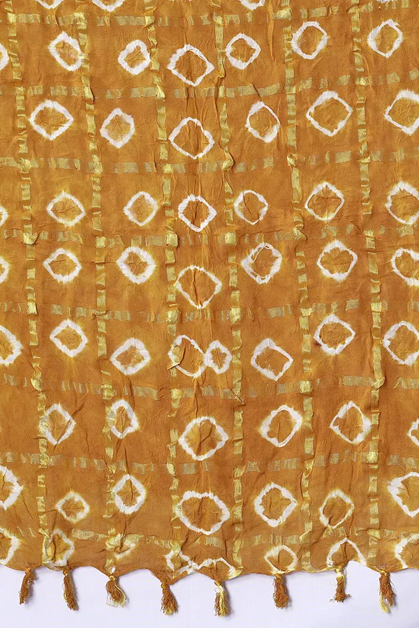 Mustard_Cotton_Checkered_Everyday_Dupatta_For_Women