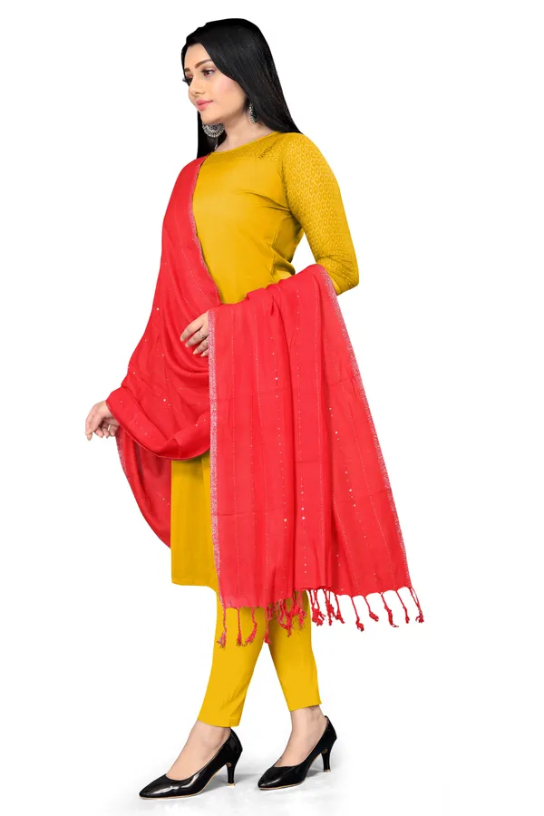 Red_Airflow_Light_Daily_Scarf_For_Women