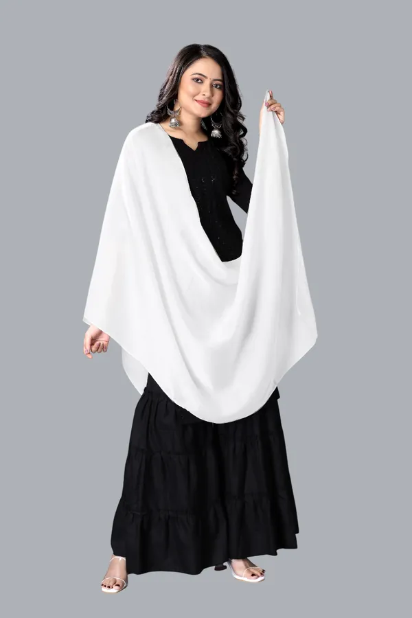 White_Winter_Cozy_Warm_Wrap_For_Women