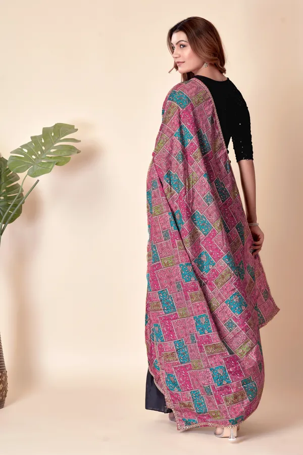 Pink_&_Magenta_Ethno_Shine_Party_Dupatta_For_Women