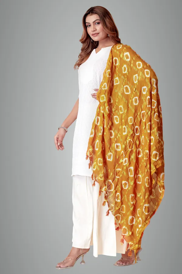 Mustard_Cotton_Checkered_Everyday_Dupatta_For_Women