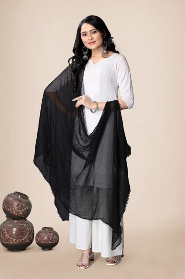 Black_Grace_Weave_Daily_Dupatta_For_Women