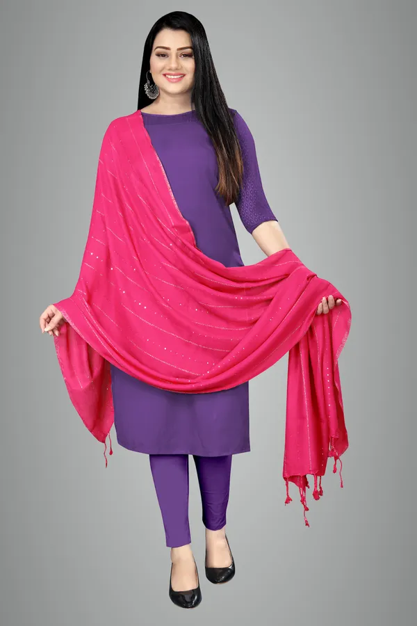 Dark_Pink_Airflow_Light_Daily_Scarf_For_Women