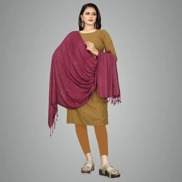 Maroon_Airflow_Light_Daily_Scarf_For_Women