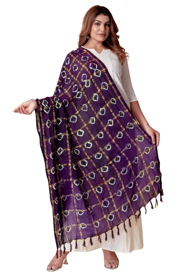 Jamuni_Cotton_Checkered_Everyday_Dupatta_For_Women