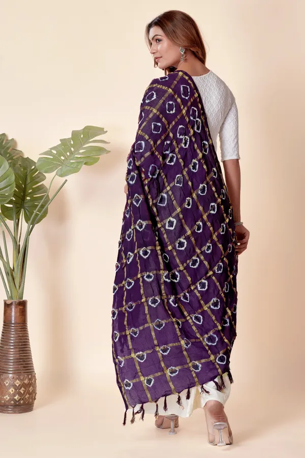 Jamuni_Cotton_Checkered_Everyday_Dupatta_For_Women