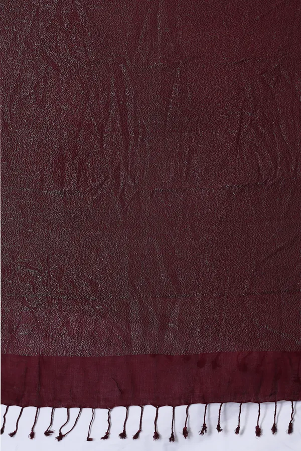 Maroon_Style_Wave_Fashion_Scarf_For_Women