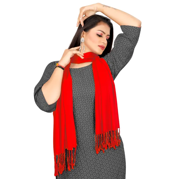 Red_Elegant_Drape_Premium_Stole_For_Women