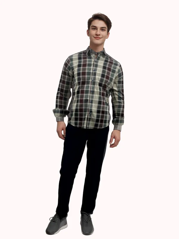 Multicolor_Full_Sleeve_Cotton_Check_Shirt_For_Men