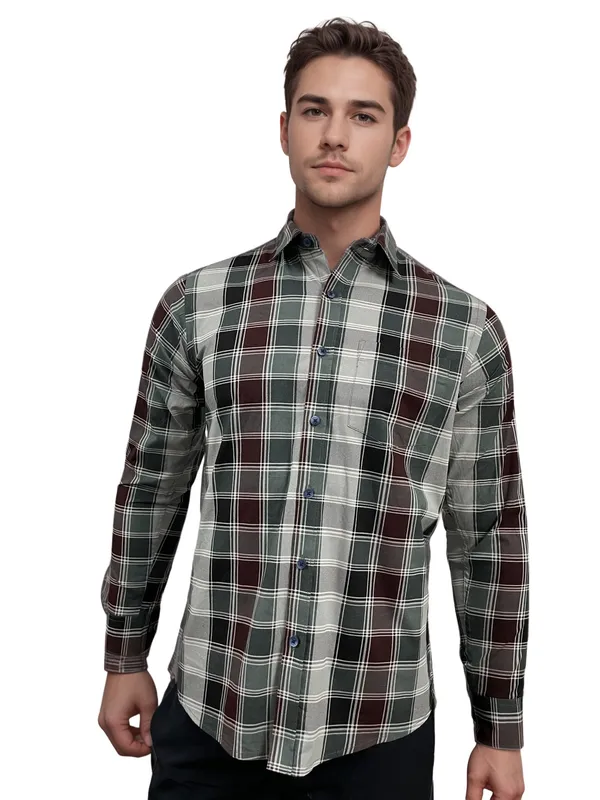 Multicolor_Full_Sleeve_Cotton_Check_Shirt_For_Men