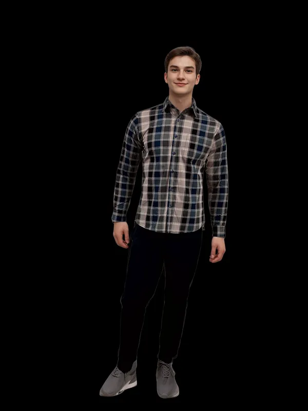 Multicolor_Full_Sleeve_Cotton_Check_Shirt_For_Men
