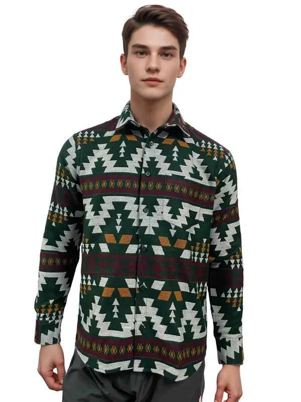 Multicolor_Warm_Winter_Shirt_For_Men