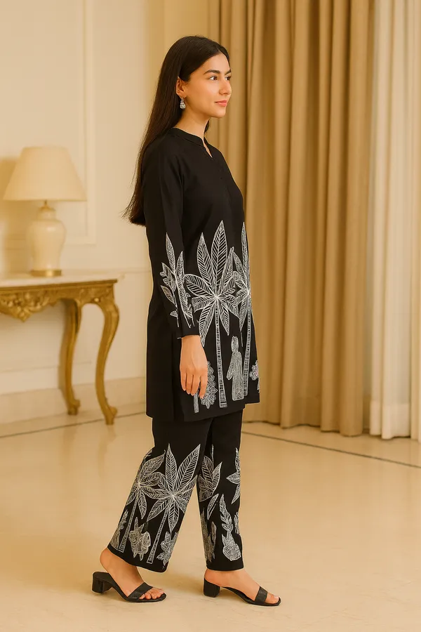 Black_Cotton_Premium_&_Elegant_Co-Ord_Set_For_Women