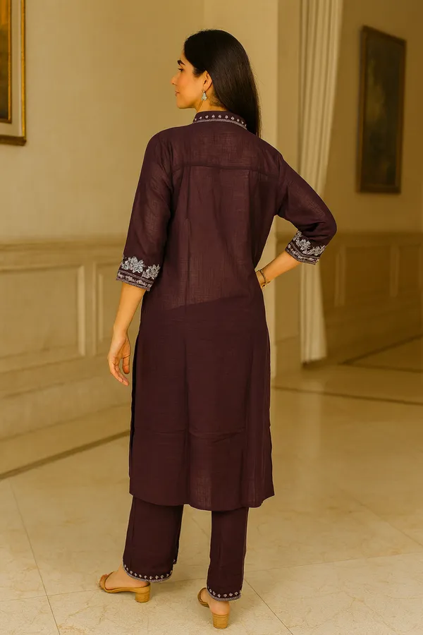 Multicolor_Khadi_Premium_&_Elegant_Co-Ord_Set_For_Women