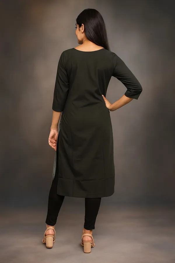 Grey_Viscose_Rayon_Premium_&_Elegant_Kurta_For_Women