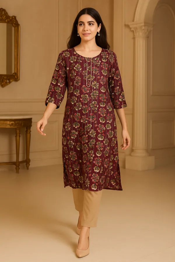 Creation_Rayon_Straight_Kurti