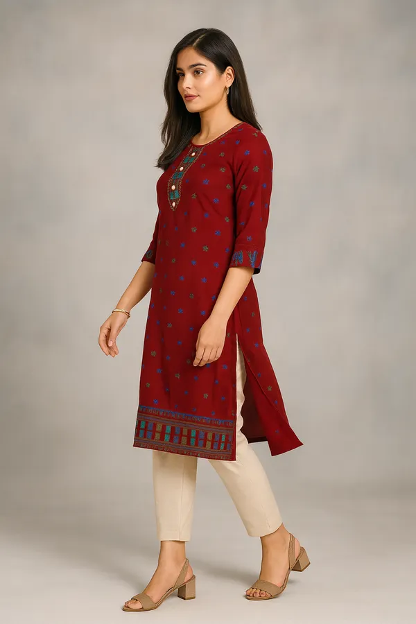 Creation_Rayon_Straight_Kurti