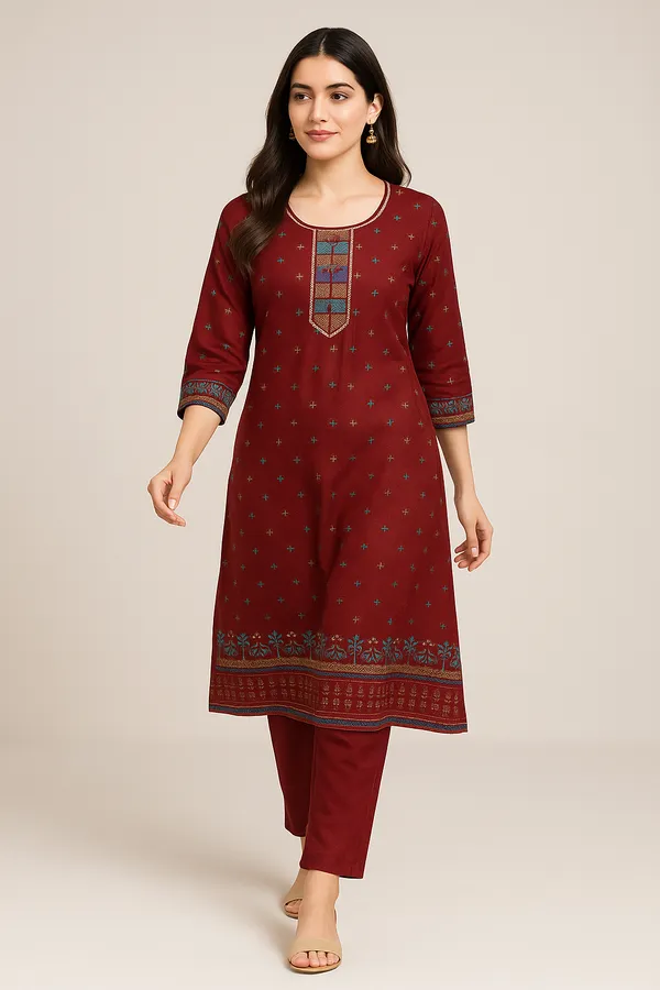 Creation_Rayon_Straight_Kurti