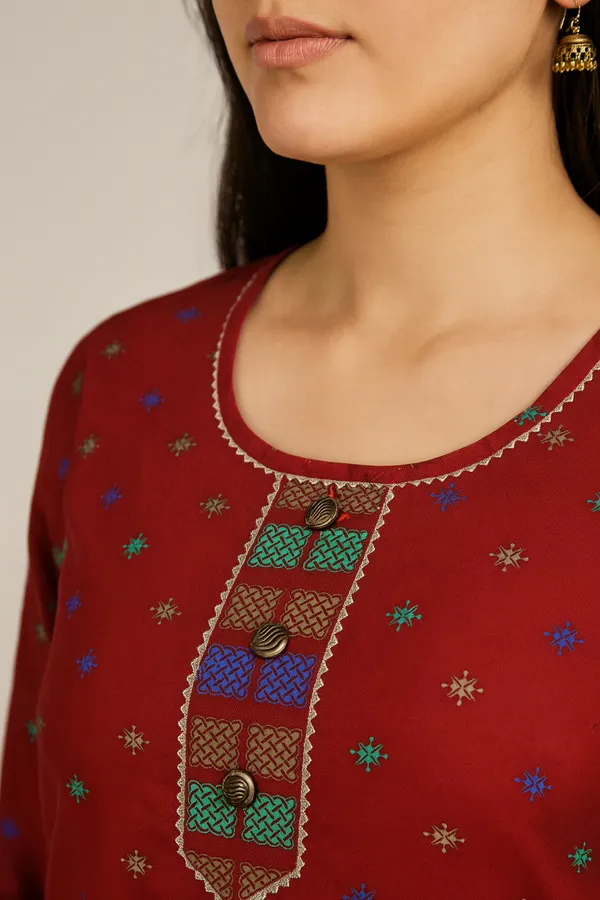 Creation_Rayon_Straight_Kurti