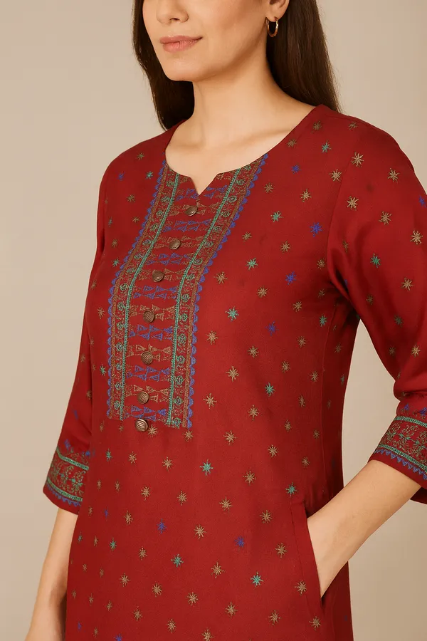 Creation_Rayon_Straight_Kurti