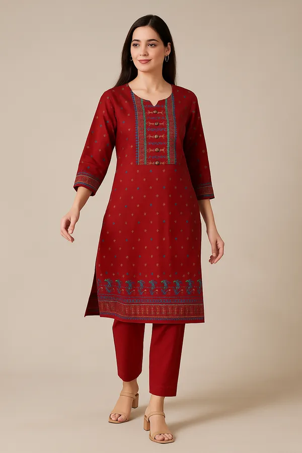 Creation_Rayon_Straight_Kurti