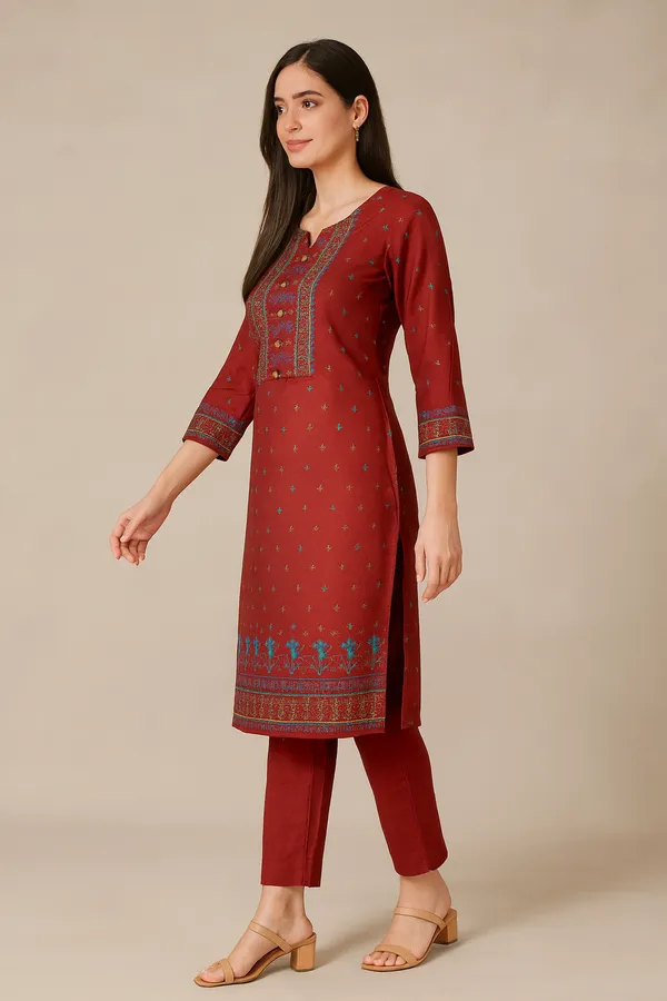 Creation_Rayon_Straight_Kurti