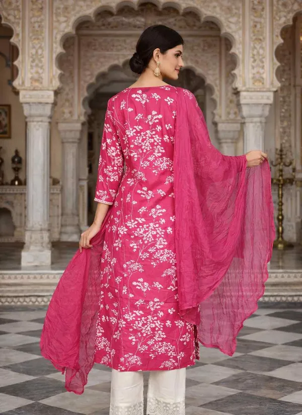 Pramil_Women_Cotton_Chikankari_Floral_Embroidered_Straight_Kurta_|_Regular_Fit_Ethnic_Wear_Indian_Traditional_Suit_Kurta_Set_with_Dupatta_|_Pink_Indian_Ethnic_Casual_Wear