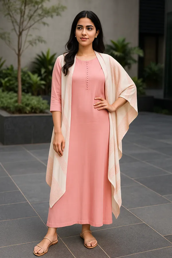 Creation_Cotton_Rayon_Blush_Pink_Breeze_Jacket_Kurti