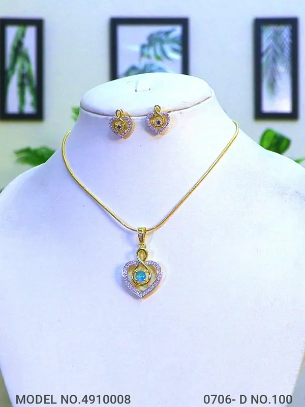 Aqua_Traditional_Cz_Pendant_For_Women