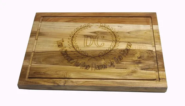 Brown_Handcrafted_Teak_Wood_Chopping_Board_With_Carving_Design_(38X28X3_Cm)_Perfect_For_Vegetables,_Fruits_&_Meat