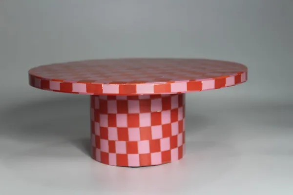 Red_Resin_Cake_Stand_Round_Shape,Pizza_Platter,_Cake_Srever_(10X4)_Inch