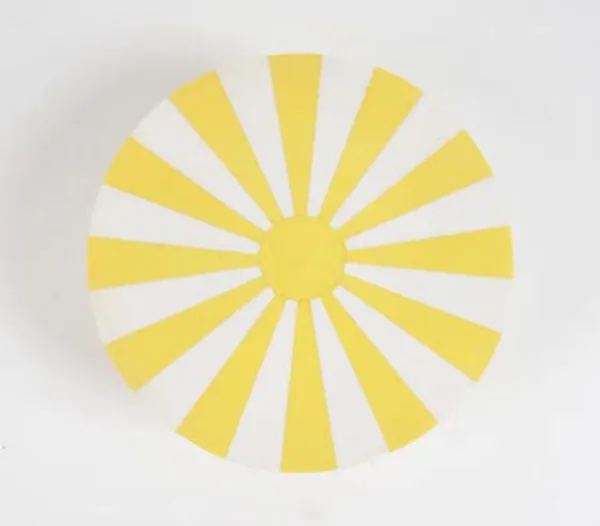 Yellow_Resin_Cake_Stand_Round_Shape,Pizza_Platter,_Cake_Srever_(10X4)_Inch