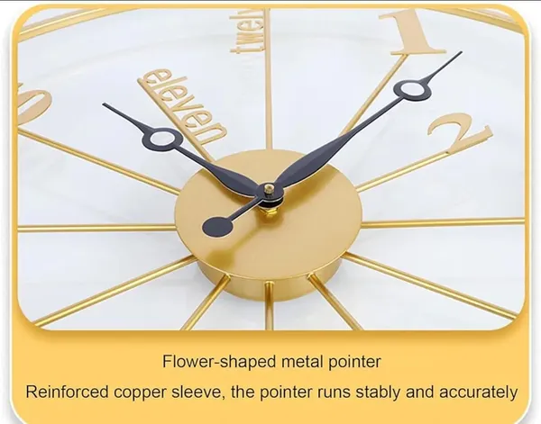 Black_24_Inch_Double_Rings_Metal_Wall_Clock_Decorative_Iron_Metal_For_Home/Living_Room/Bedroom/Dining_Room/Hotel