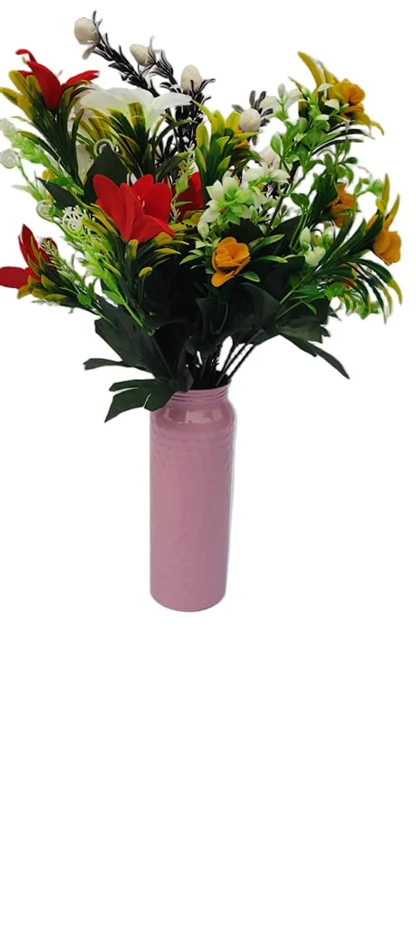 Pink_Metal_Flower_Vase_For_Living_Room_Aesthetic_Flower_Pot_With_Sleek_Design_Vintage_Flower_Vase_For_Home_Decor_Perfect_For_Table_Centerpiece_And_Bedroom