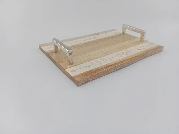 Natural_Brown_Wooden_Serving_Tray,_Serving_Tray_With_Stainless_Steel_Handle,_Tray_For_Break_Fast,_Rectangle_Tray_For_Kitchen,_Mother_Of_Pearl_Tray_With_Wooden_Combination