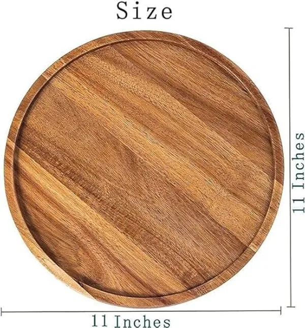 Brown_Round_Wooden_Tray_For_Coffee_Table_|_Rustic_Mango_Wood_Serving_Tray_For_Food,_Snacks_&_Drinks_|_Elegant_Dining_Table_Decor_Wooden_Pallets_28X28_Cm
