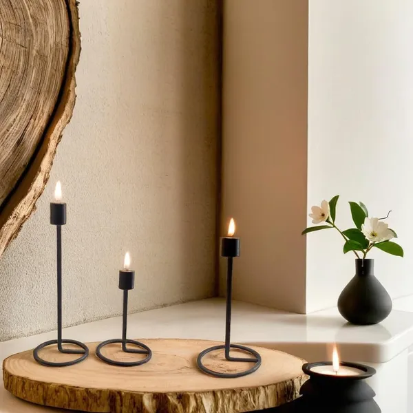 Black_Tealight_Candle_Holder_Stand_(Pack_Of_2)_Tapered_Candle_Stand_For_Dining_Table_&_Home_Decor_Candle_Holder_|_Dreamcatcher_|_Showpiece_Stand_For_Living_Room