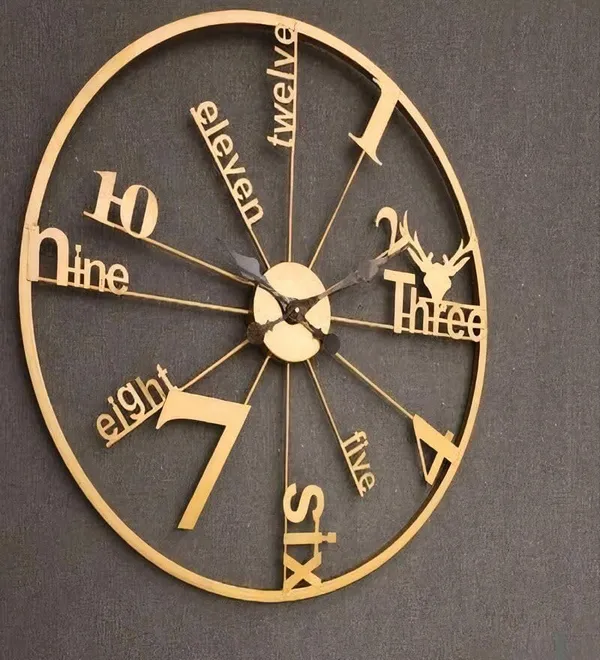 Gold_Metal_Golden_Wall_Clock_For_Living_Room_Stylish_Latest_Metal_Wall_Watch_With_Alphabet_Design_Wall_Clocks_For_Bedroom_&_Office,_Kitchen_Metal_Wall_Decor