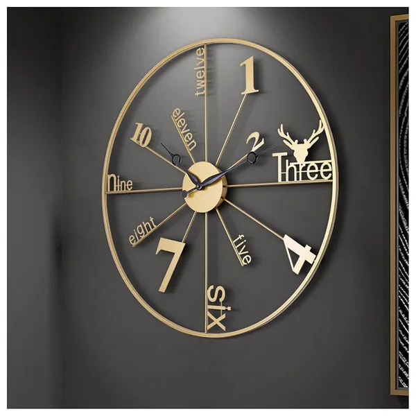 Gold_Metal_Golden_Wall_Clock_For_Living_Room_Stylish_Latest_Metal_Wall_Watch_With_Alphabet_Design_Wall_Clocks_For_Bedroom_&_Office,_Kitchen_Metal_Wall_Decor