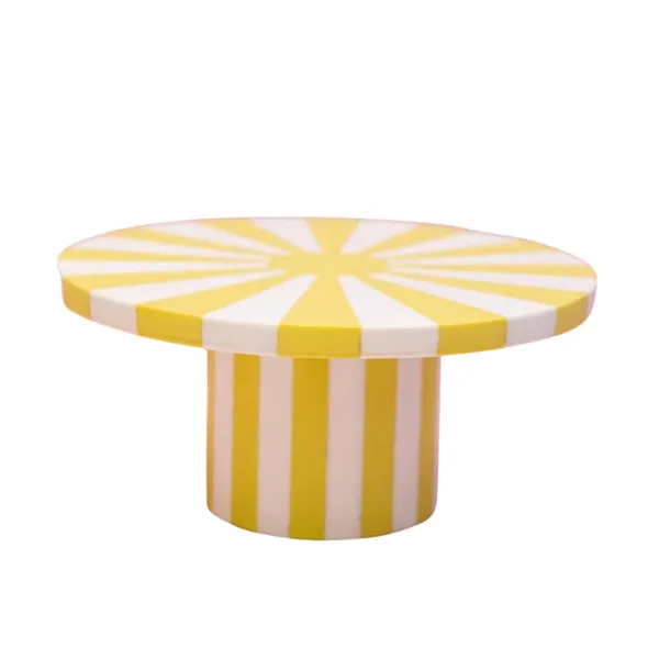 Yellow_Premium_Round_Wooden_Cake_Stand_For_Cake_Cutting_360_Degree_Rotating_Cake_Stand_And_Desserts_Display_Stand_Wooden_Tray_For_Parties_&_Special_Occasions