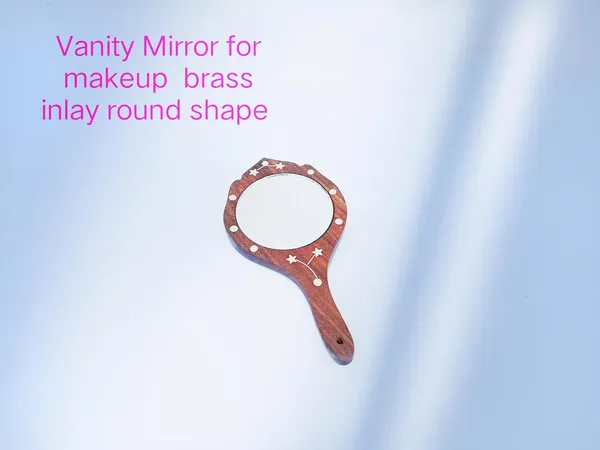 Brown_Wooden_Hand_Mirror_With_Brass_Star_Inlay,_Round_Vanity_Mirror_For_Makeup,_Handcrafted_Handle,_Round_Mirror_For_Travel,Hand_Bag_Mirror_For_Women,_Girls_And_Boys.