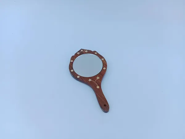 Brown_Wooden_Hand_Mirror_With_Brass_Star_Inlay,_Round_Vanity_Mirror_For_Makeup,_Handcrafted_Handle,_Round_Mirror_For_Travel,Hand_Bag_Mirror_For_Women,_Girls_And_Boys.